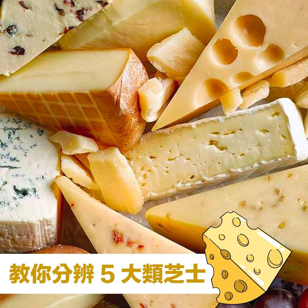芝士點分類？！教你分辨5大類芝士！ - WineNow HK